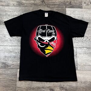 Black Arizona Cardinals Bird Gang Skeleton T-Shirt Alstyle Tag Men's Size Large